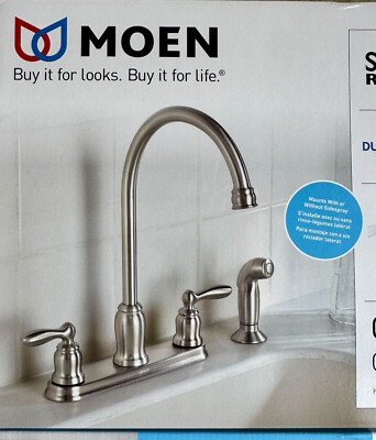 Moen Caldwell CA87060SRS High-Arc Kitchen Faucet - Spot Resist Stainless