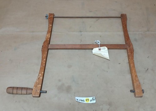 LOT OF 6 VINTAGE WOOD + METAL BOW BUCK CROSS CUT SAWS !K195H - Picture 9 of 13