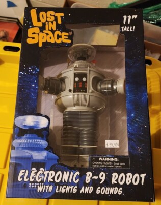 DIAMOND SELECT ELECTRONIC B~9 ROBOT LOST IN SPACE WITH LIGHTS
