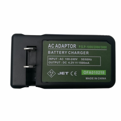 Batteria per Sony Lite, PSP 2th, PSP-2000, PSP-3000, PSP-3004 Caricabatterie Silm/Wall - Foto 35 di 38