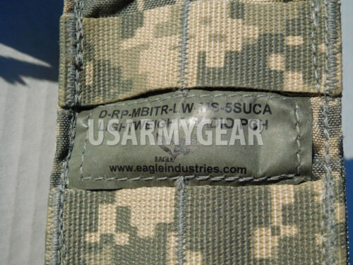 Bolsa de radio ligera Eagle Industries MOLLE MBITR ACU (SELLO NSW) no LBT/CRYE - Imagen 4 de 10