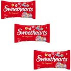 Sweethearts The Original  (3-BAGS)  Valentines Hearts Cany - 31.5 oz  BB 11/2027
