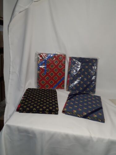 4 Vintage Vera Bradley Doppel Bilderrahmen, blau, rot, schwarz geblümt, 4x6 - Bild 2 von 8