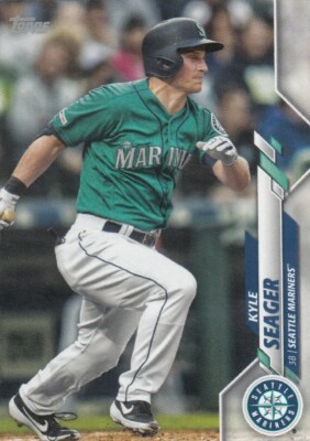 KYLE SEAGER TOPPS MINI ON DEMAND BASE SEATTLE MARINERS #575 2020 20