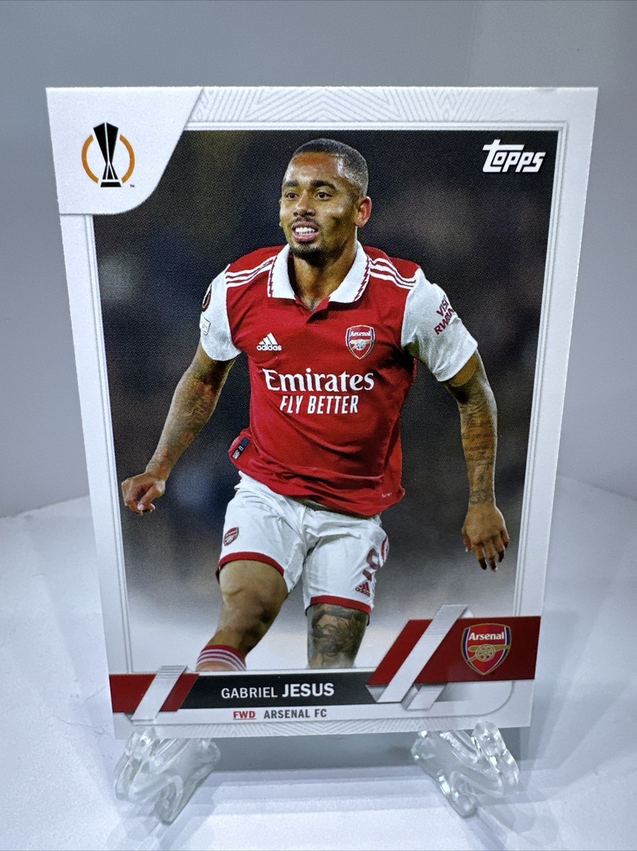 2022-23 Topps UEFA Club Competitions - #38 Gabriel Jesus