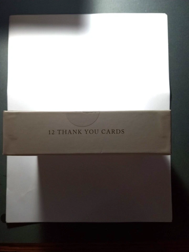 Punch Studio Thank You cards - box of 12  - inv#04 - Image 3 of 3