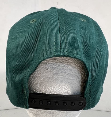 Six Flags Grand Prairie TX Aquaman Power Wave Snap Back Sombrero Talla Única Verde Raro - Imagen 5 de 10