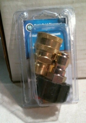 #ad Apache 15 Metric Quick Disconnect Adapter Set Pressure Washer FREE SHIPPING $15.59