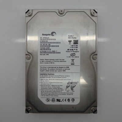 Seagate 500GB 7.2K SATA 3.0GB/s 3.5'' Hard Drive ST3500641NS