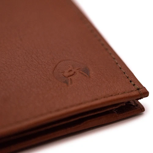 Bossa Nova Leather Wallet in Bright Brown, photo 3