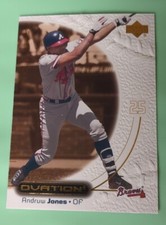 2001 Upper Deck Ovation Andruw Jones #32 - Atlanta Braves
