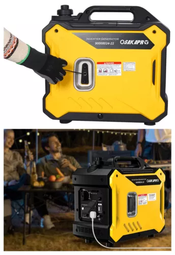 4-stroke Portable Inverter Generator 2000W Ultra-Quiet RV Ready Backup Home Use