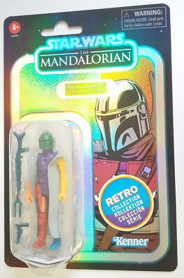 Star Wars Retro Collection Mandalorian Prototyp Actionfigur grüner Helm