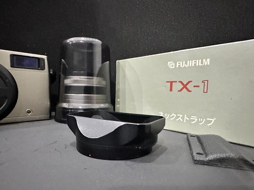 📷 Fujifilm TX-1 Panoramic Film Camera + Super-EBC 45mm F/4 Lens | Wood Grip - Picture 6 of 10
