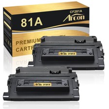 2x CF281A Toner Cartridge for HP 81A Enterprise LaserJet M604 M605 M606 M630 MFP