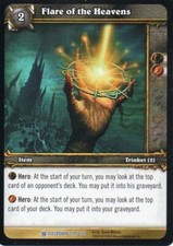 World of Warcraft TCG - Scourgewar - Flare of the Heavens 179 Rare