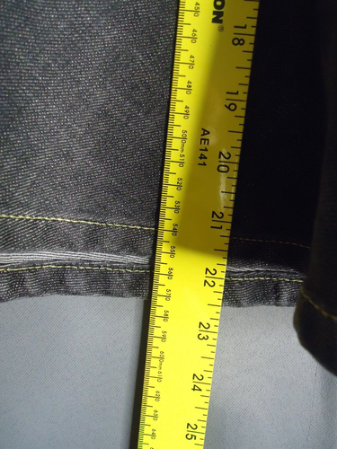 Falda acampanada Canyon River azul denim negra línea A para mujer talla XL (18) nueva - Imagen 7 de 8