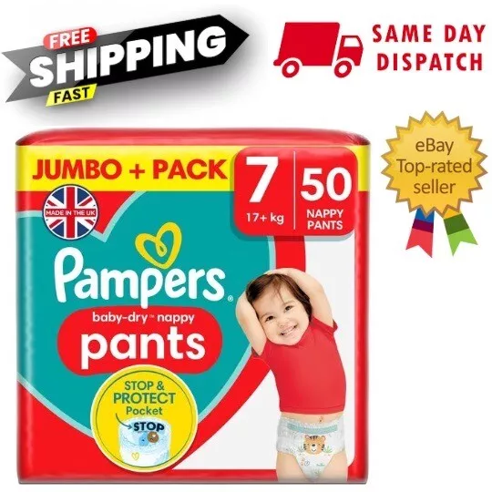 Pampers Baby Dry Size 1 Diapers, 50 Diapers - Kroger