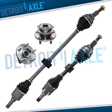 Front CV Drive Axles Wheel Bearing Hubs for Chrysler 200 Sebring Dodge Avenger