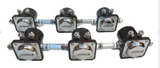Lowrider Hydraulics 6 Accumax solenoids, DC 12V,10A-F1025A,HD, double studs, new