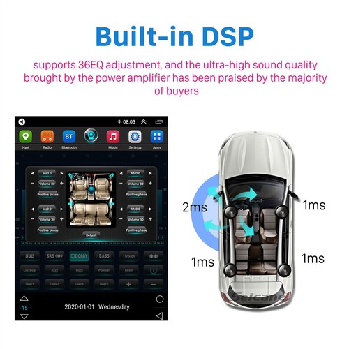 For 2015-2020 Ford F-150 Stereo Radio CarPlay 12.1'' Android 12 NAVI 32GB - Picture 19 of 24