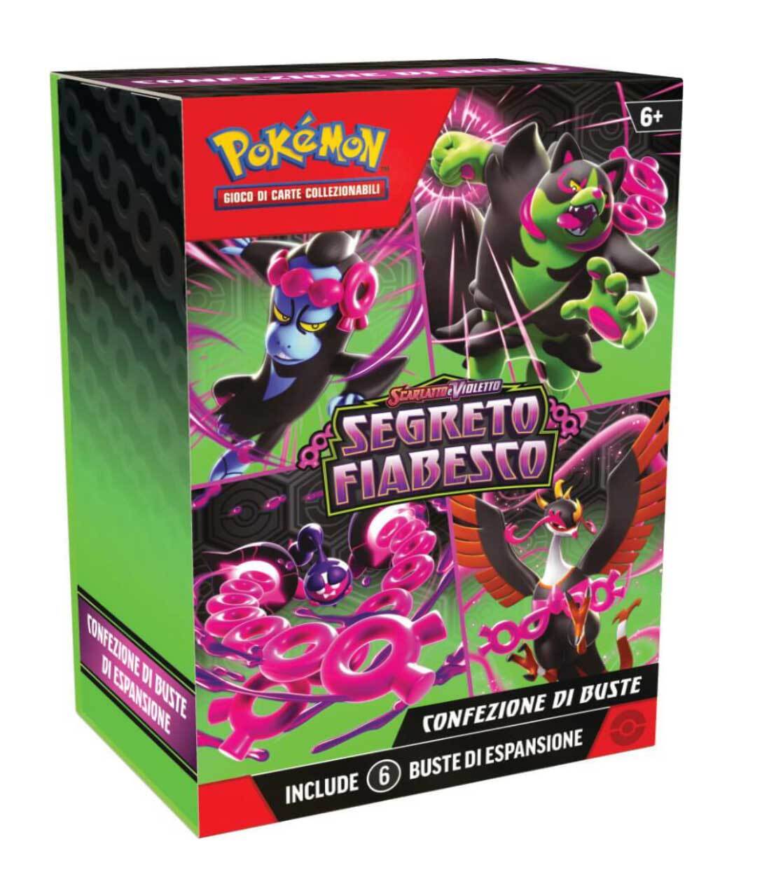 Merchandising Pokemon: Bundle Box 6 Bustine Segreto Fiabesco 6.5