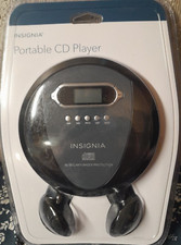 Insignia Portable CD Player NS-P4112 Anti Shock Protection Brand New