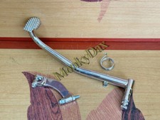Honda Z50M Chrom Bremspedal hinten. Mini Trail Z50 M Bremsarm 46500-045-030-Rep