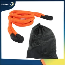 Recovery Kinetic Tow Rope Orange 48000 LBS Energy Truck Tow Snatch Strap 1"x 20'