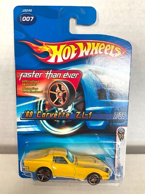 Hot Wheels 69 CORVETTE ZL-1 - 2006 First Editions #007 - FASTER THAN EVER FTE