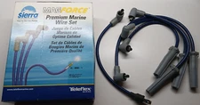 New Sierra Mag Force Premium Marine Wire Set Mercrusier 4 cylinder 18-8800-1