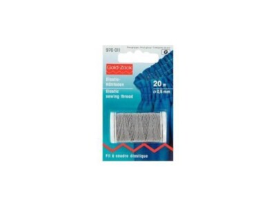 Prym Elastic-Nähfaden 0,5 mm hellgrau