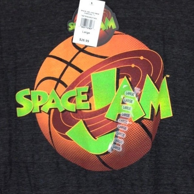 Space Jam TShirt New Men's Large Gray MSRP 26.99 eBay