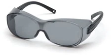 Pyramex OTS Over-The-Glass Safety Glasses with Gray Lens ANSI Z87
