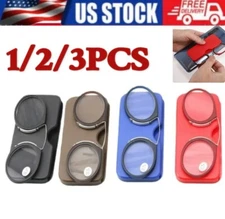 MINI Clip Nose Bridge Reading Glasses Portable Presbyopic Glasses With Case NEW