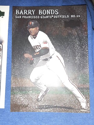 2000 Fleer Metal Universe Barry Bonds #89 Giants mvp hof