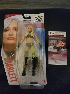 SCARLETT Autographed WWE NXT Figure JSA Authentication SIGNED AUTOGRAPH CHASE