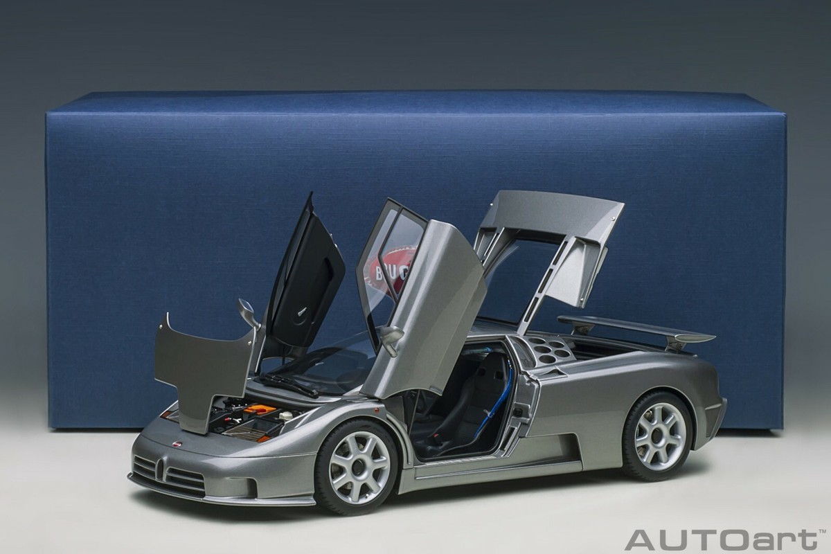70979 オートアート 1/18 ブガッティ EB110 GT （シルバー） Bugatti EB110 GT Silver 1/18 Diecast Car Model by Autoart