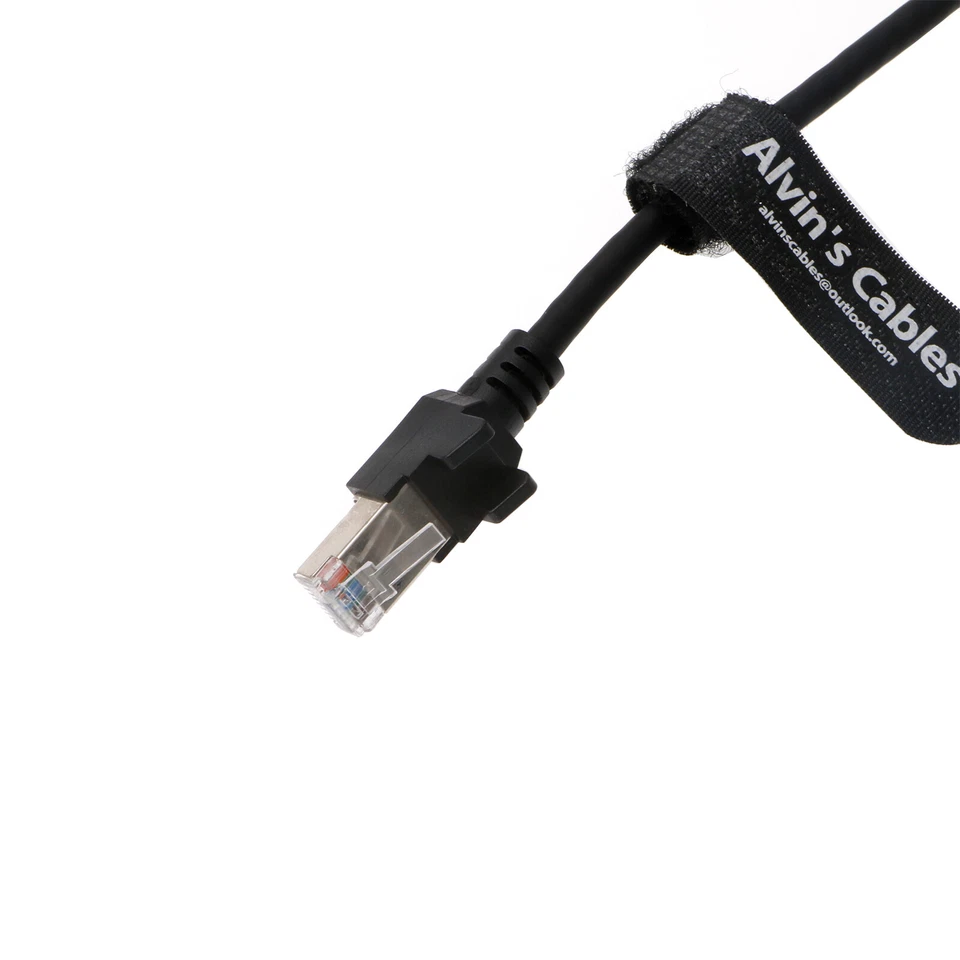 Hirose 8-Pin Male to RJ45 & XLR 4-Pin Power Cat6 High Flex Cable for Sony RCP - Image 4 of 4