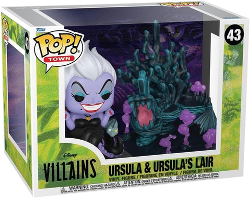 Funko Pop! Towns: Villains - Ursula & Ursula's Lair Figure New Toy Gift