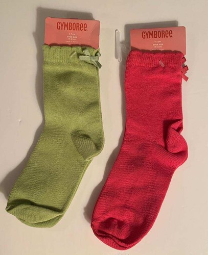 Gymboree Popstar Academy Girls Bow Socks Sz 5-7 Choice New - Picture 1 of 3