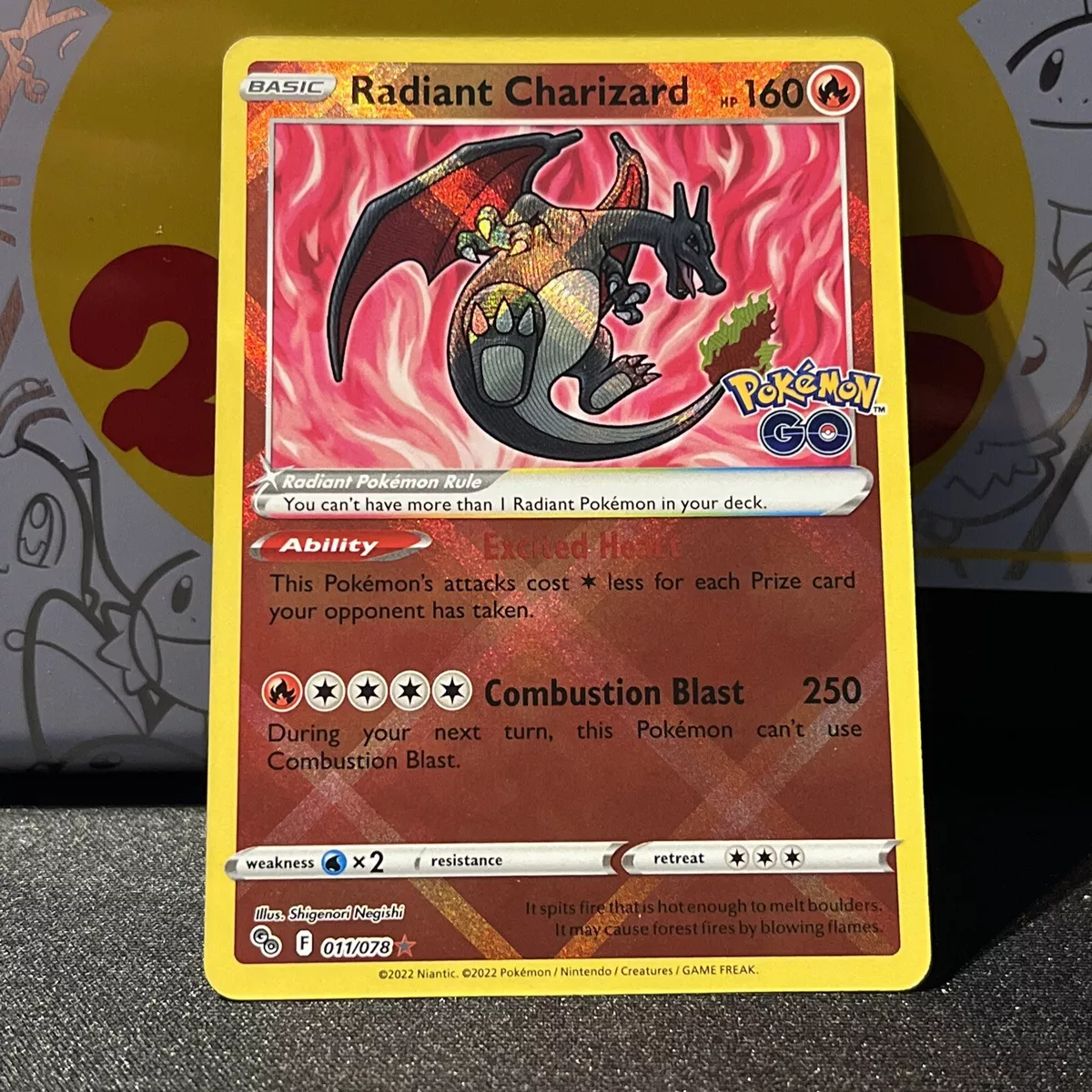 Charizard Radiante / Radiant Charizard (011/78), Busca de Cards