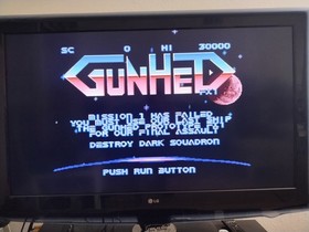 Gunhed FX1 for the PC Engine PCE + TurboGrafx 16 - modded Blazing Lazers/Gunhed