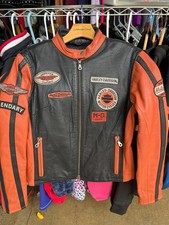 Limited Edition Legendary Harley Davidson Whirlwind Perforated Leather Jacket