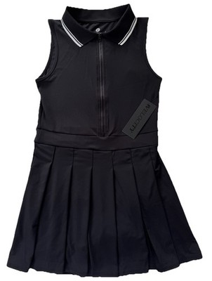 Velocity Women's Nudetech Riverside Tennis Pickleball Golf Dress Black M L