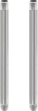GeilSpace 3/4" x 16" Stainless Steel Pipe, 304 Pipe Nipple Fits Standard 3/4 Inc