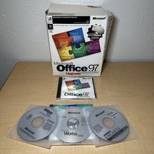 Microsoft Office 97 Professional Edition Upgrade Big Box product key And Extras