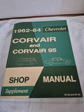 Corvair And Corvair 95 Shop Manual St-20 And St-33