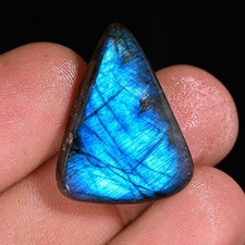 Natural Labradorite Pear Shape Shape Cabochon, 29.00 CRT 27X20X7 MM  U-133