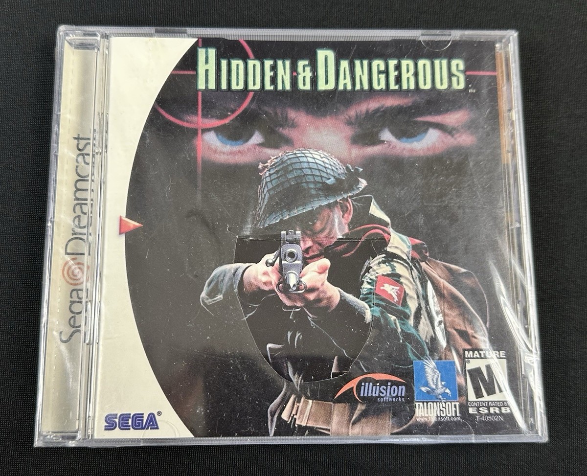 RARE NEW Hidden & Dangerous Sega Dreamcast Game HTF Shooter